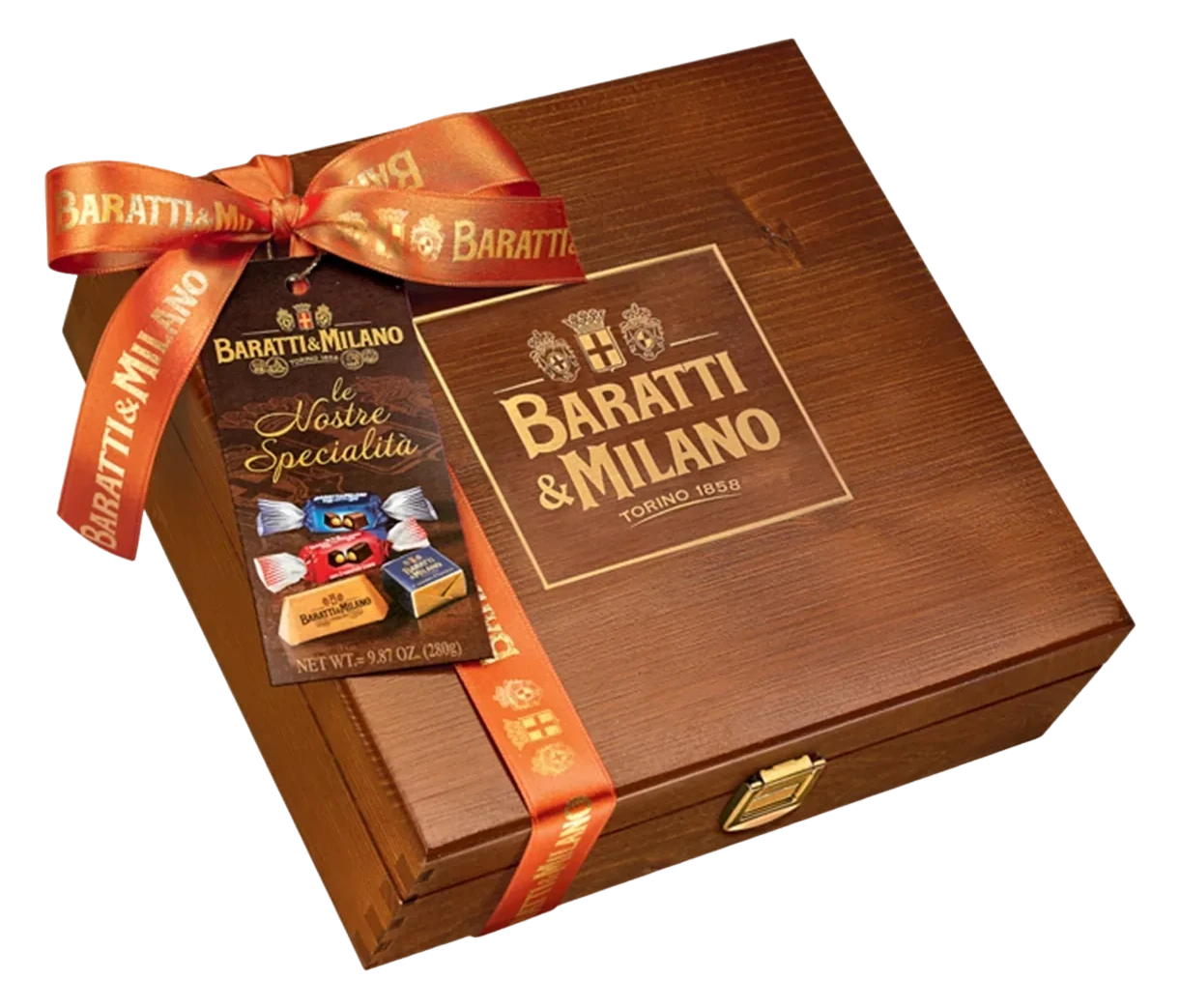 Baratti Caja Madera Bombones Surtidos 280G