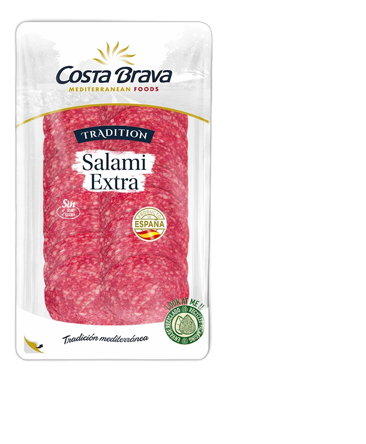 Costa Brava Salami Extra Loncheado 100 G