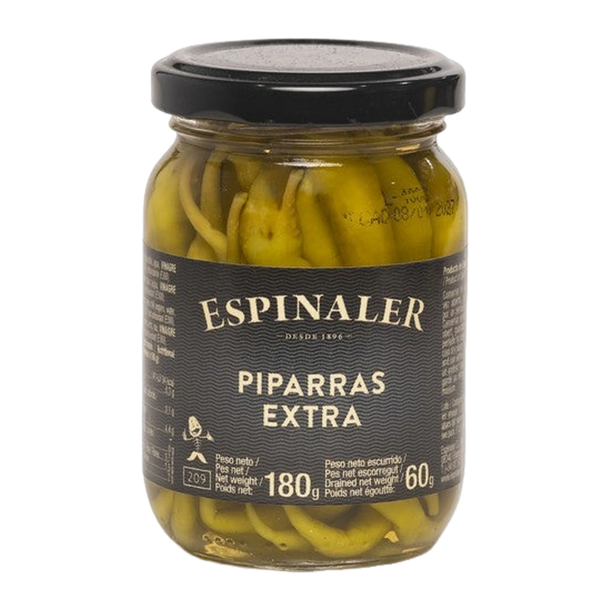Espinaler Classic Piparra Espinaler 60g - Comprar online en Grand Gourmet Caracas con delivery