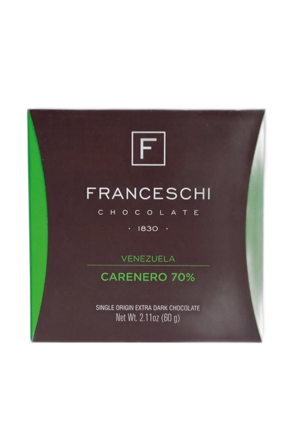 Franceschi Chocolate Tableta Carenero 60g 70%