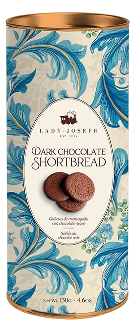 Lady Joseph Shortbread Galleta Chocolate Negro 130G