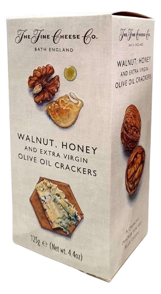 The Fine Crackers AOVE, Nueces Y Miel 125G