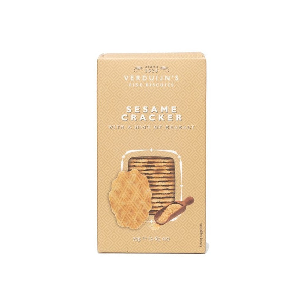 Verduijn’s Crackers Con Sésamo Y SAL Marina 75g - Comprar online en Grand Gourmet Caracas con delivery