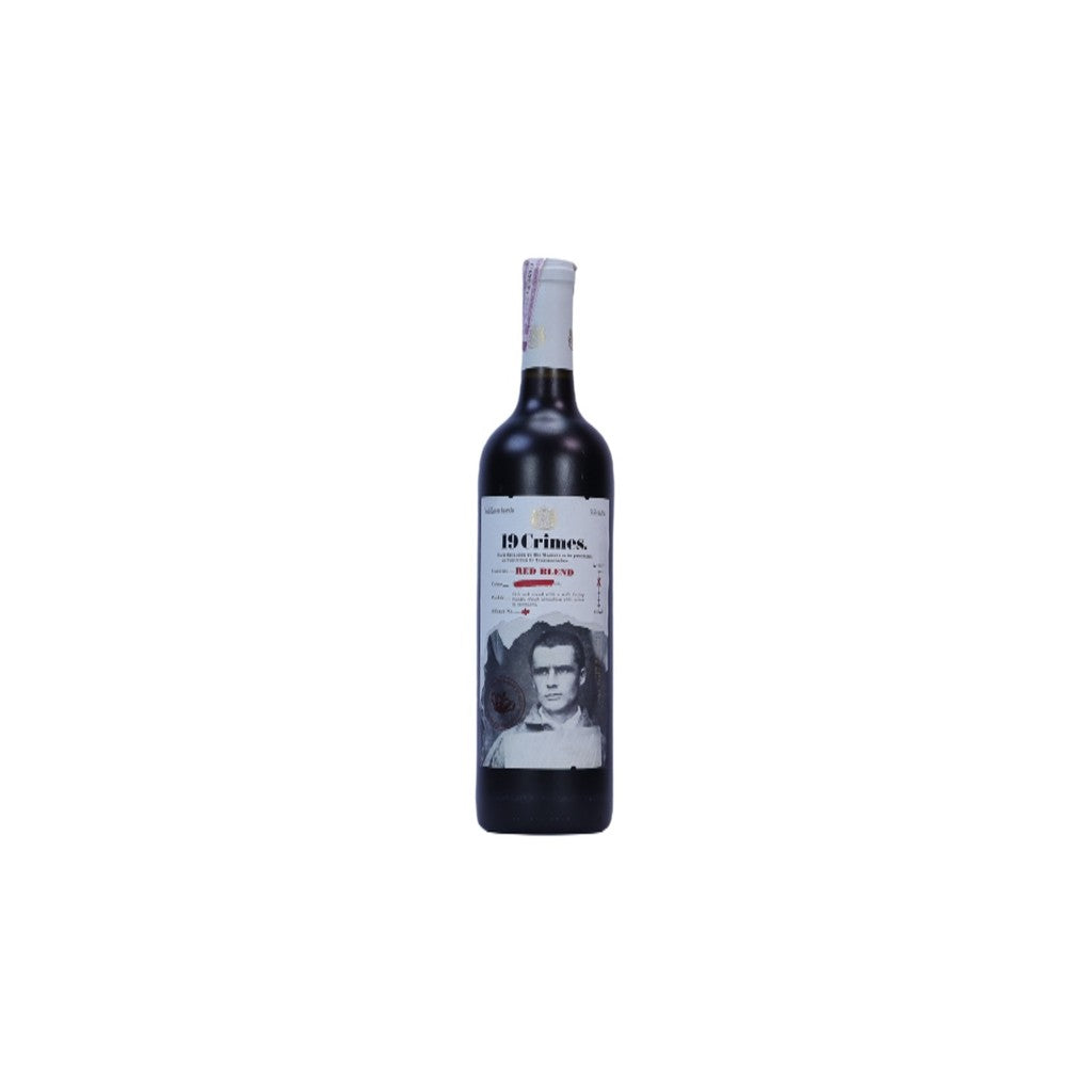 19 Crimes Red Blend 750ml - Disponible en Licorería Grand Gourmet Caracas