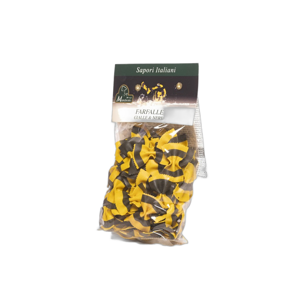 Marabotto Farfalle Gille Y Nere 250g - Disponible en Licorería Grand Gourmet Caracas