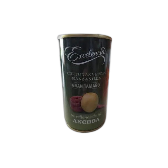 Excelencia Aceituna Relleno Anchoa 350g - Comprar online en Grand Gourmet Caracas con delivery