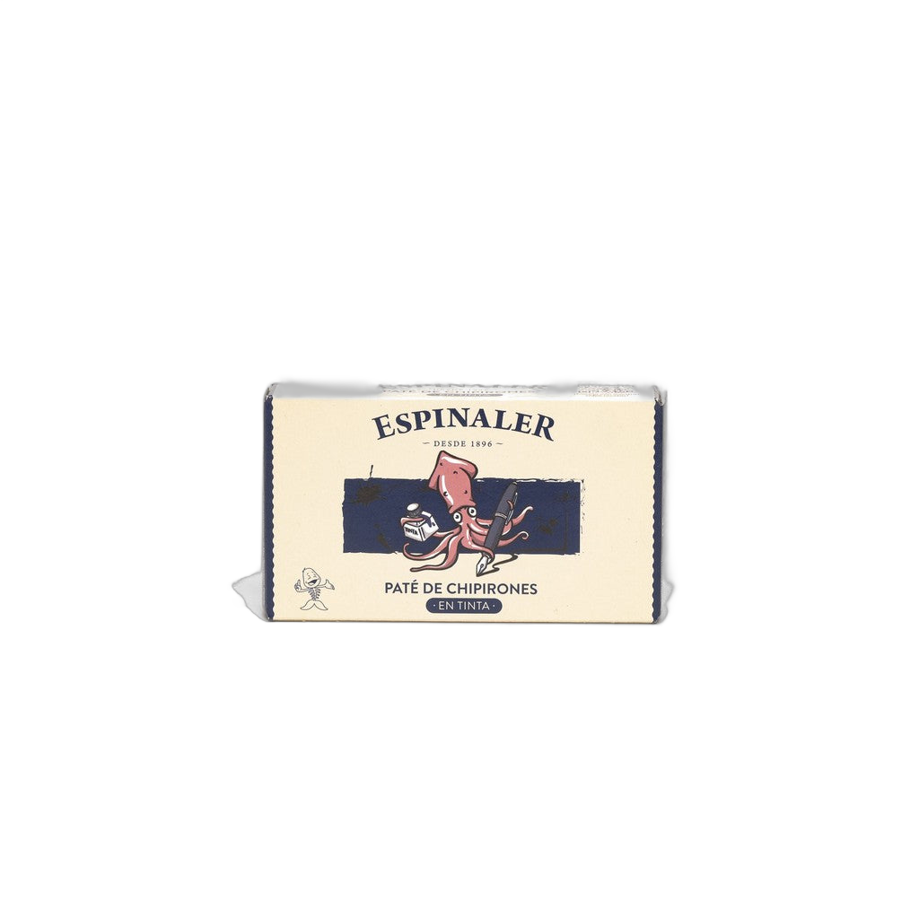Espinaler Classic Paté Chipirones Tinta - Comprar online en Grand Gourmet Caracas con delivery