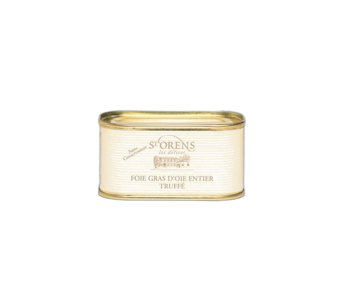Saint Orens Foie Gras D Oca Intero Tartufato 130g - Comprar online en Grand Gourmet Caracas con delivery