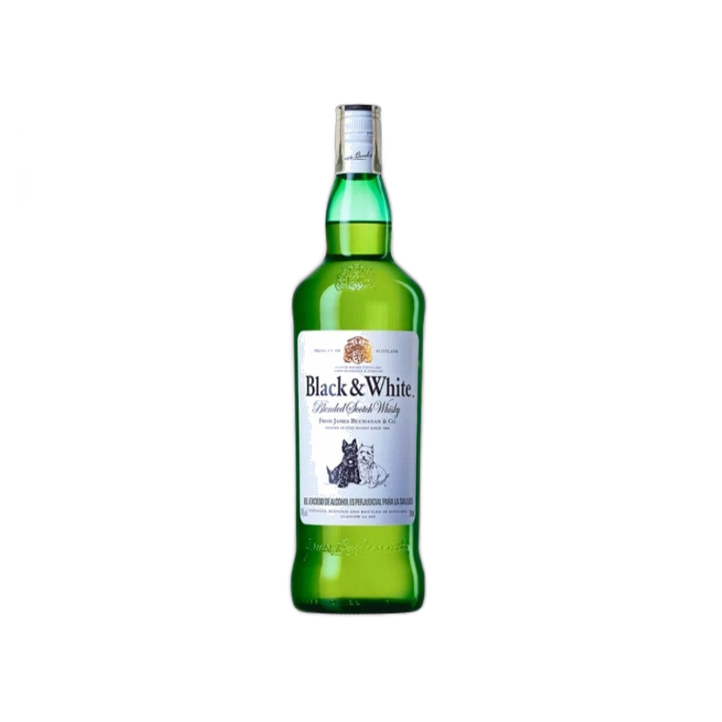Whisky Black And White 8 Anos 750ml - Comprar online en Grand Gourmet Caracas con delivery