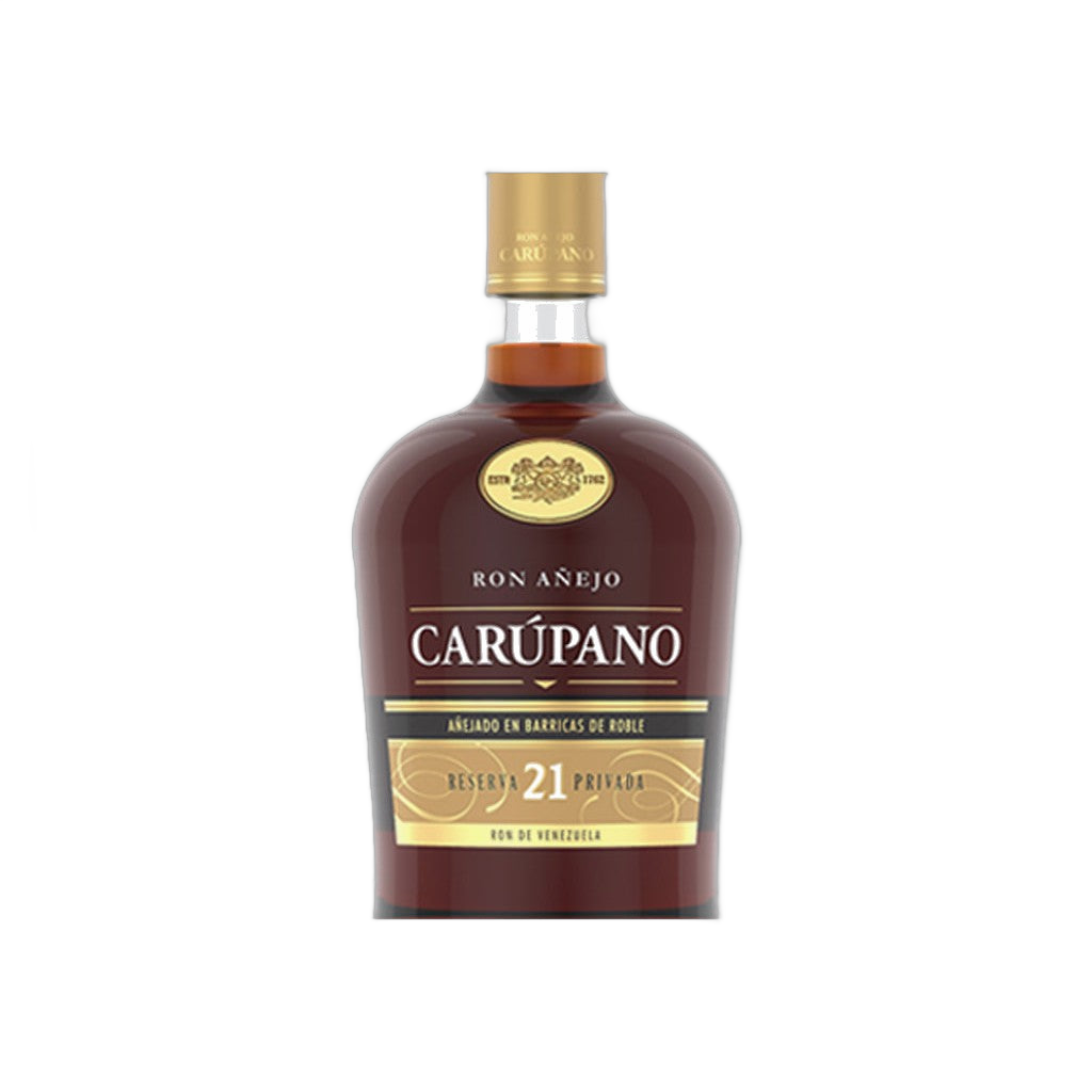 Ron Carupano 21 750ml - Disponible en Licorería Grand Gourmet Caracas
