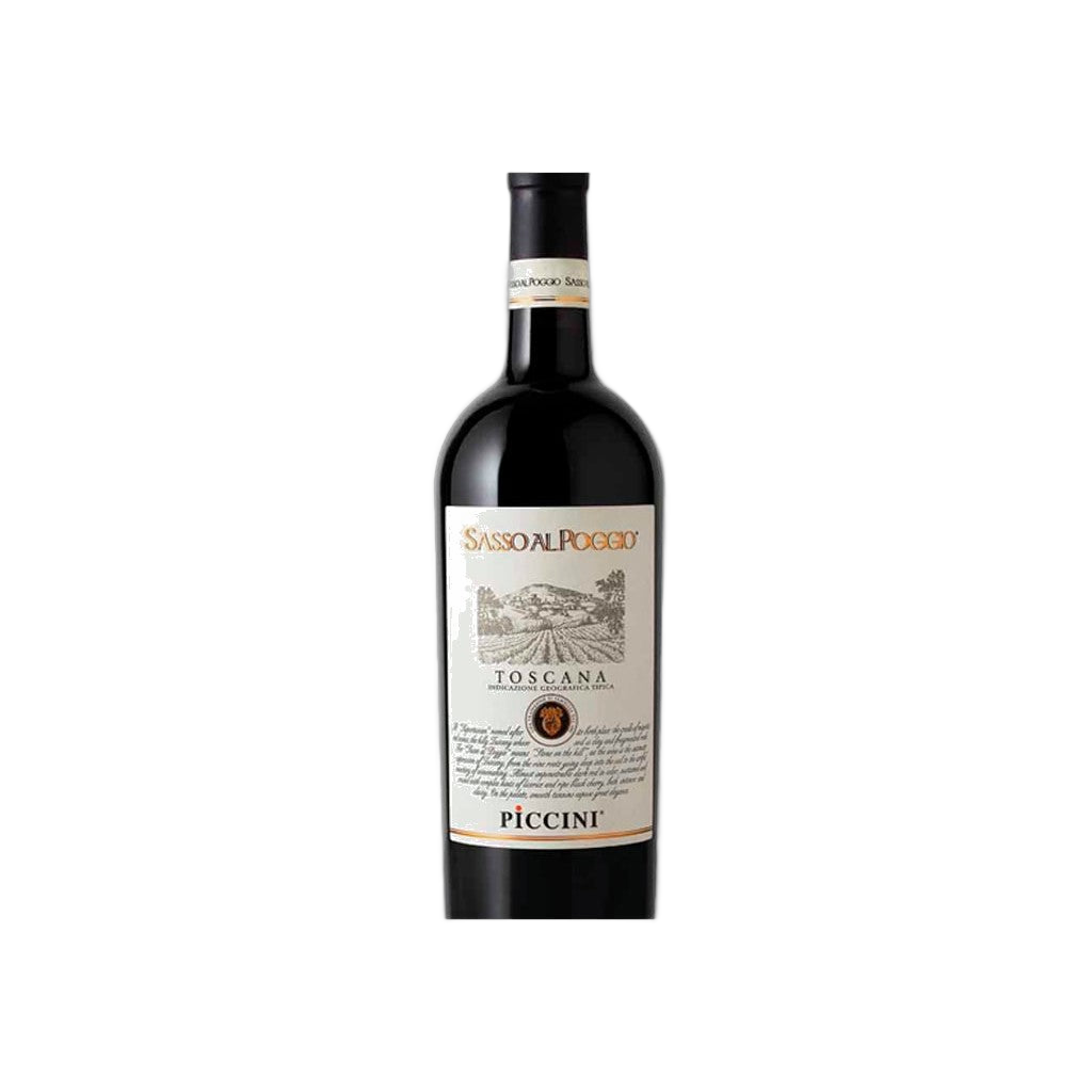 Sasso AL Poggio Rosso Toscana IGT Piccini 750ml - Disponible en Licorería Grand Gourmet Caracas
