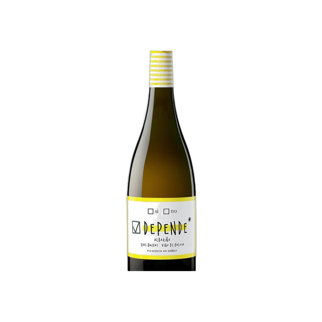 Depende Albariño DO Rias Baixas 750ml - Comprar online en Grand Gourmet Caracas con delivery