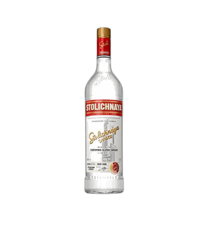 Vodka Stolichnaya 1L - Comprar online en Grand Gourmet Caracas con delivery