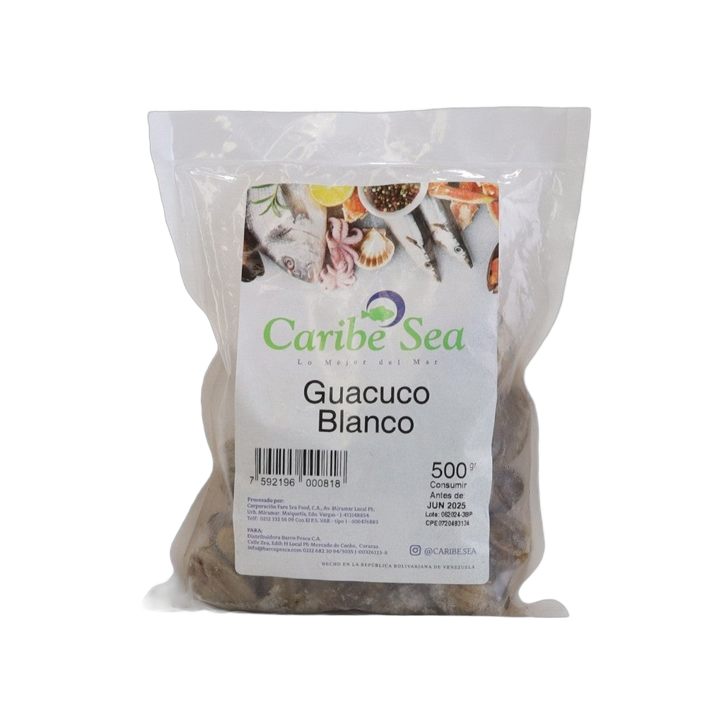 Caribe Sea Guacuco Blanco 500g - Comprar online en Grand Gourmet Caracas con delivery