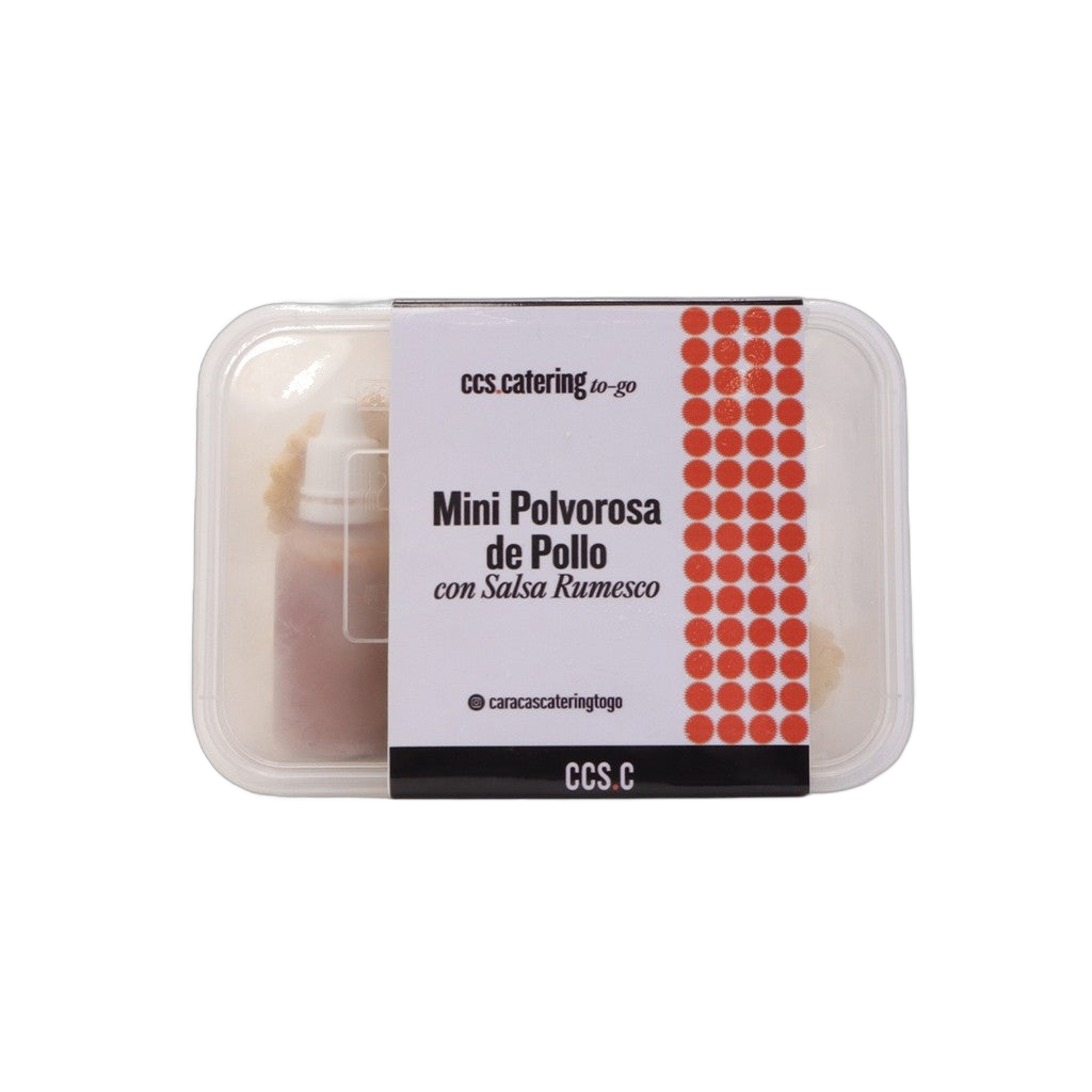 Ccs.catering Mini Polvorosas De Pollo + Salsa De Rumesco (10 Und) - Comprar online en Grand Gourmet Caracas con delivery