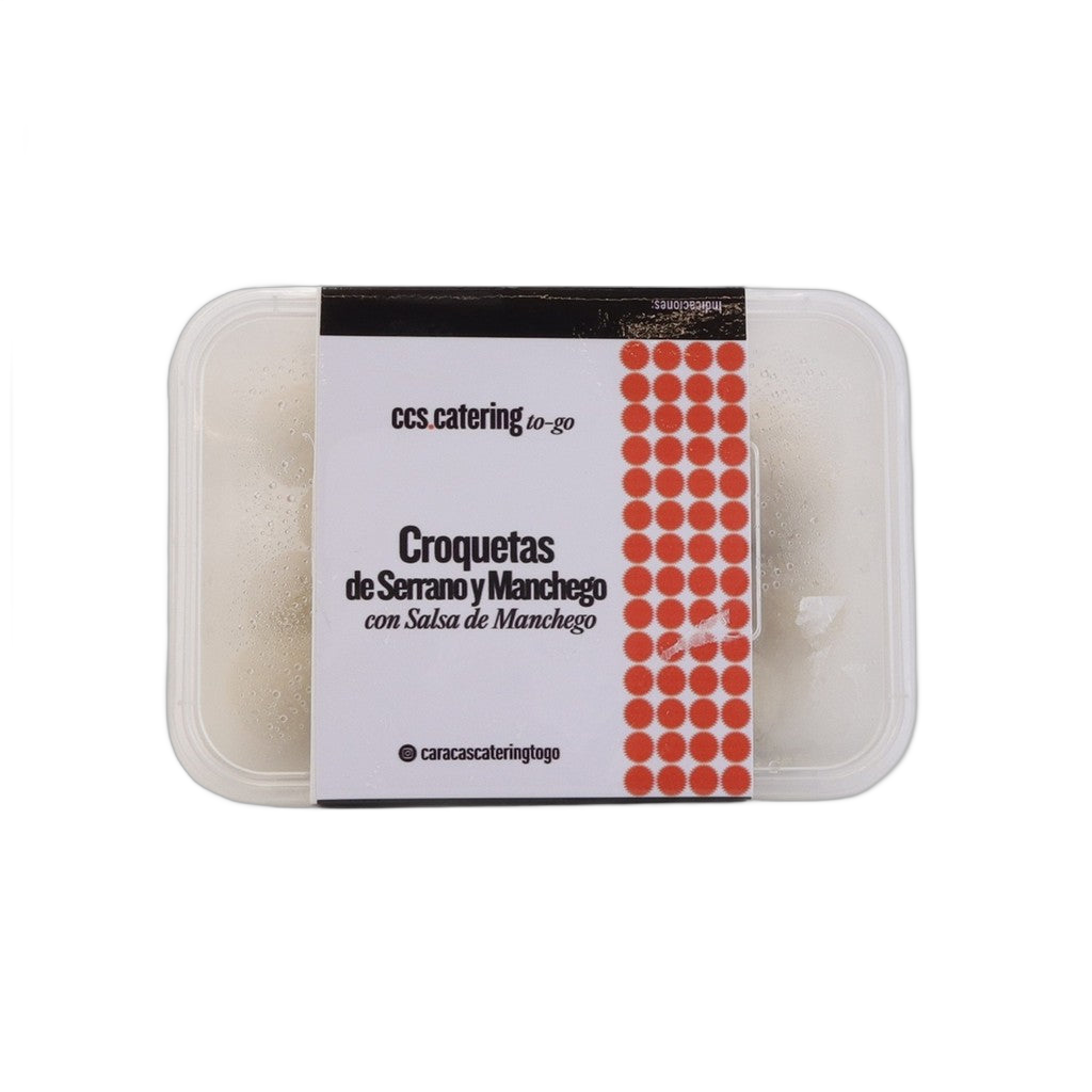 Ccs.catering Croquetas De Serrano Y Manchego Con Salsa De - Disponible en Licorería Grand Gourmet Caracas