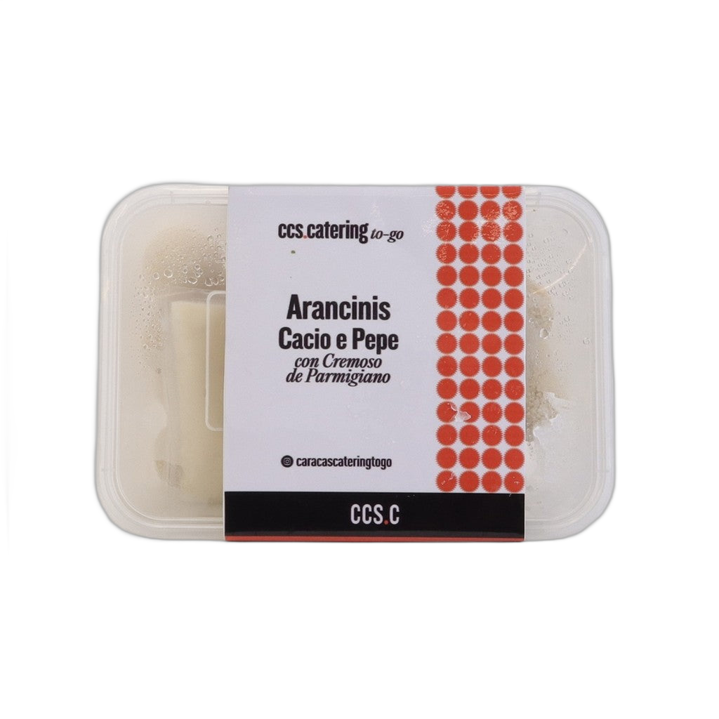 Ccs.catering Arancinis Cacio E Pepe Con Cremoso De Parmigiano (25 Und) - Disponible en Licorería Grand Gourmet Caracas