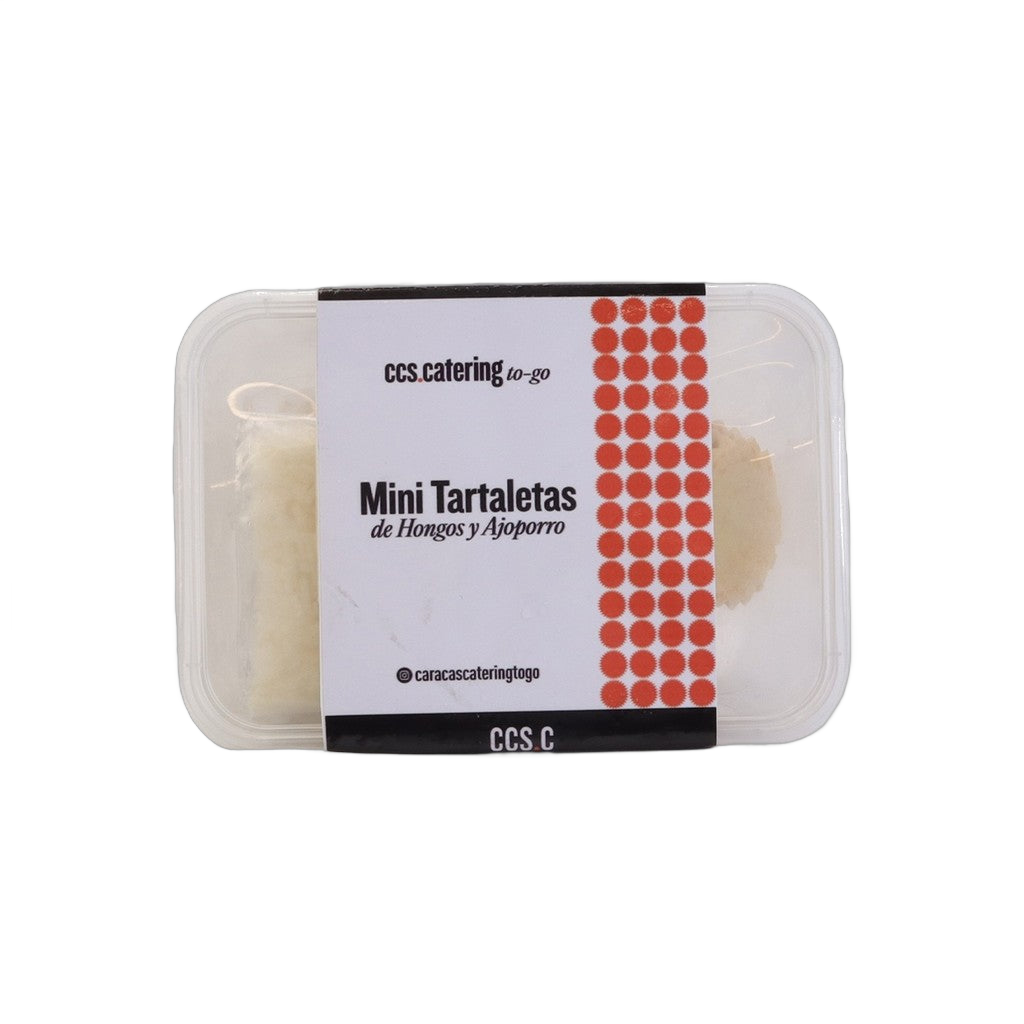Ccs.catering Mini Tartaletas De Hongos Y Ajoporro (15 Und) - Comprar online en Grand Gourmet Caracas con delivery