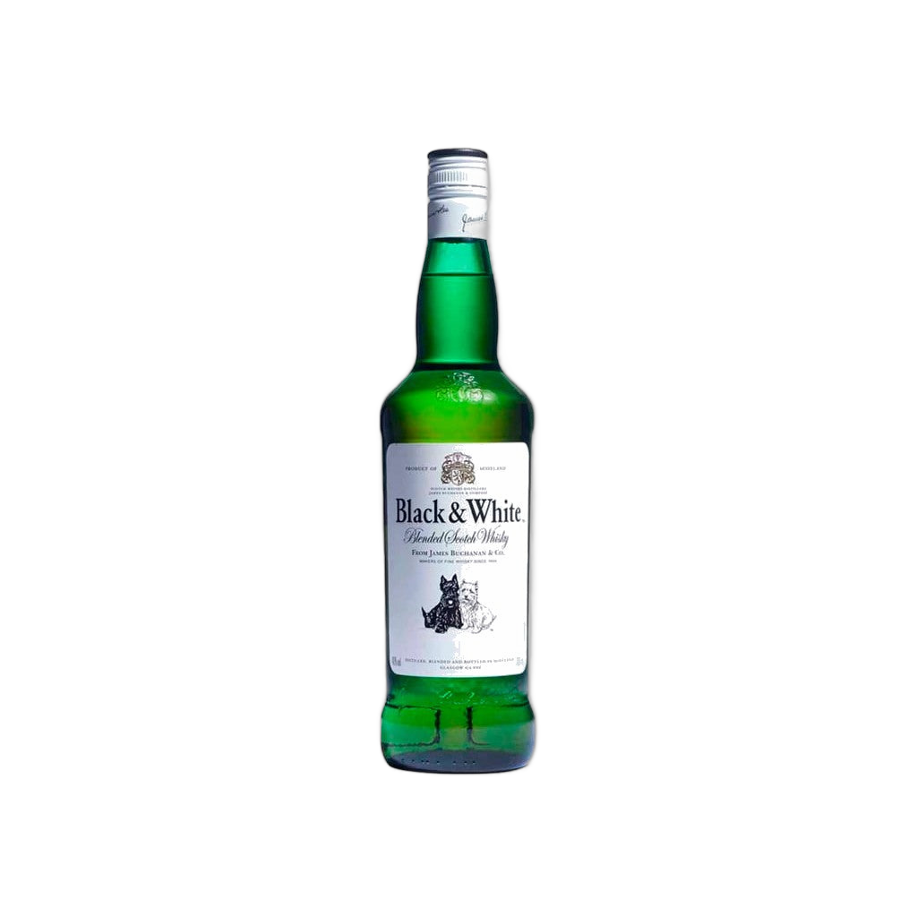 Whisky Black And White 8 Anos 1L - Comprar online en Grand Gourmet Caracas con delivery