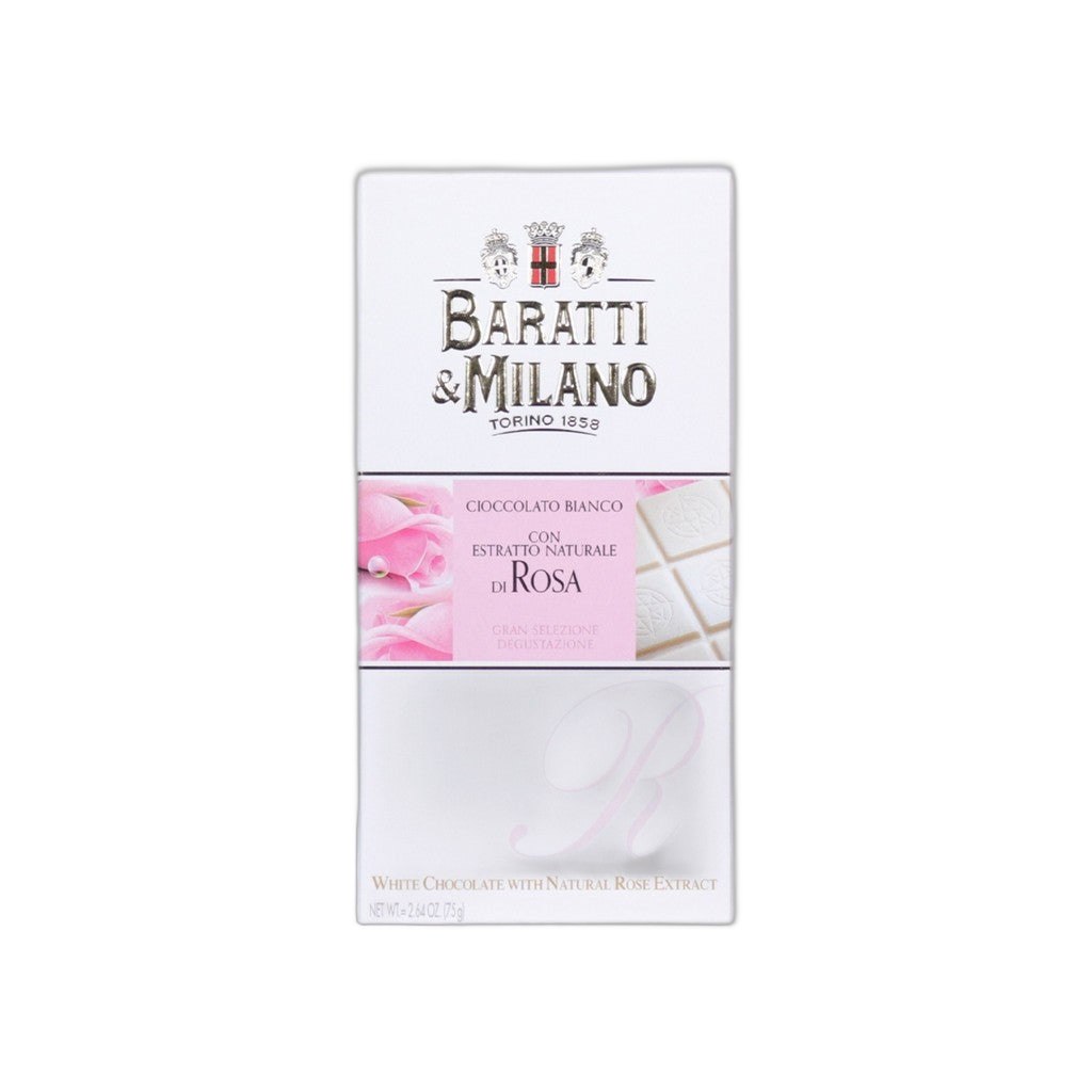 Tavoletta Bianca Rosa 75g - Disponible en Licorería Grand Gourmet Caracas