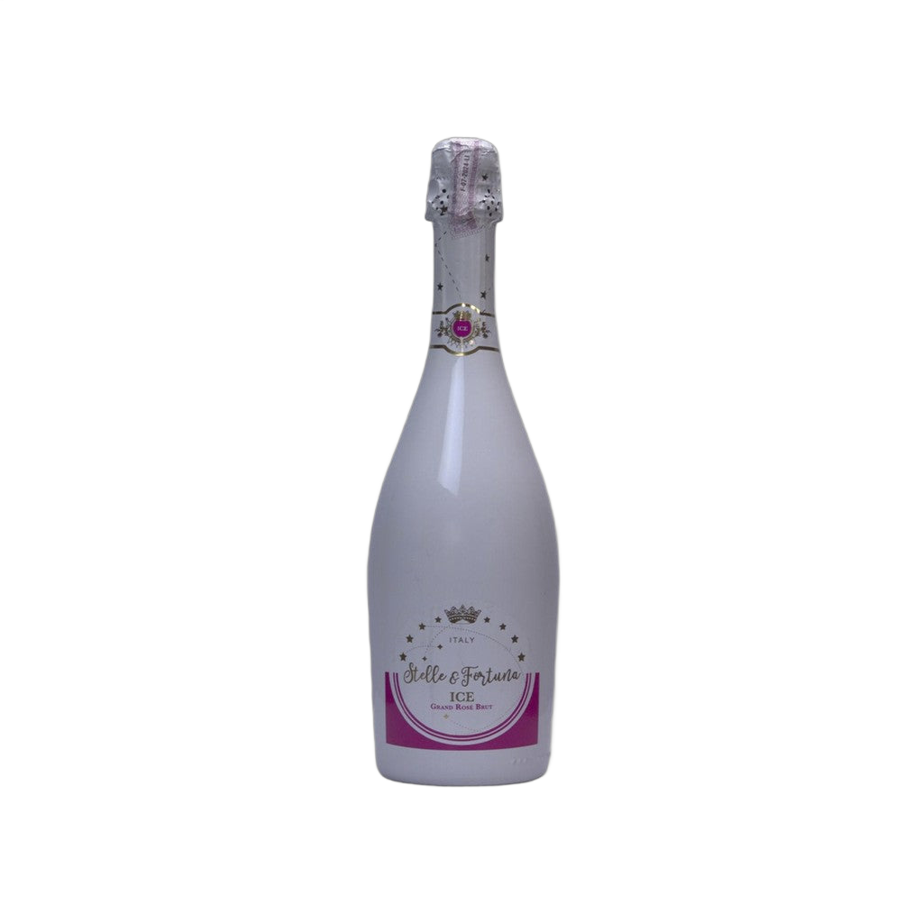 Stelle & Fortuna Ice Grand Rose Brut 750ml - Disponible en Licorería Grand Gourmet Caracas
