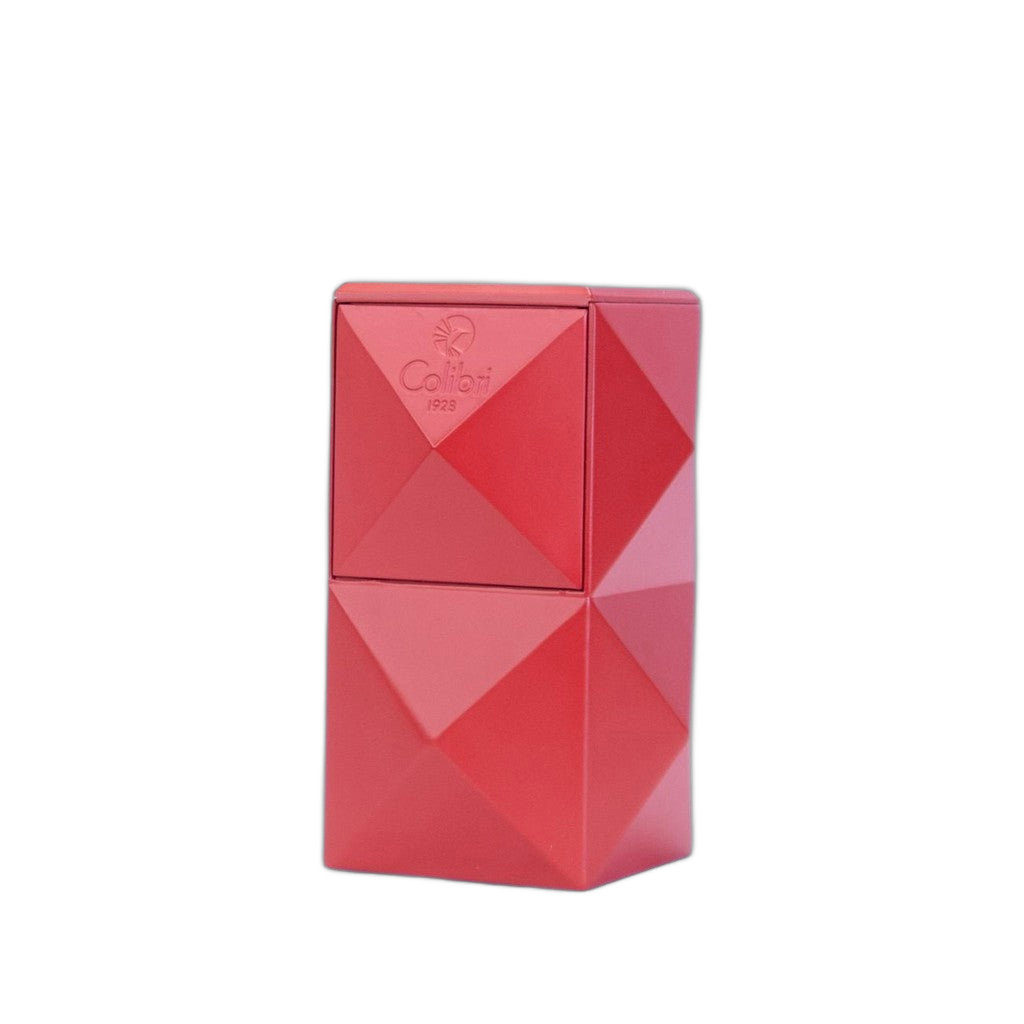 Encendedor Colibri Quasar DE Mesa Triple Llama Rojo