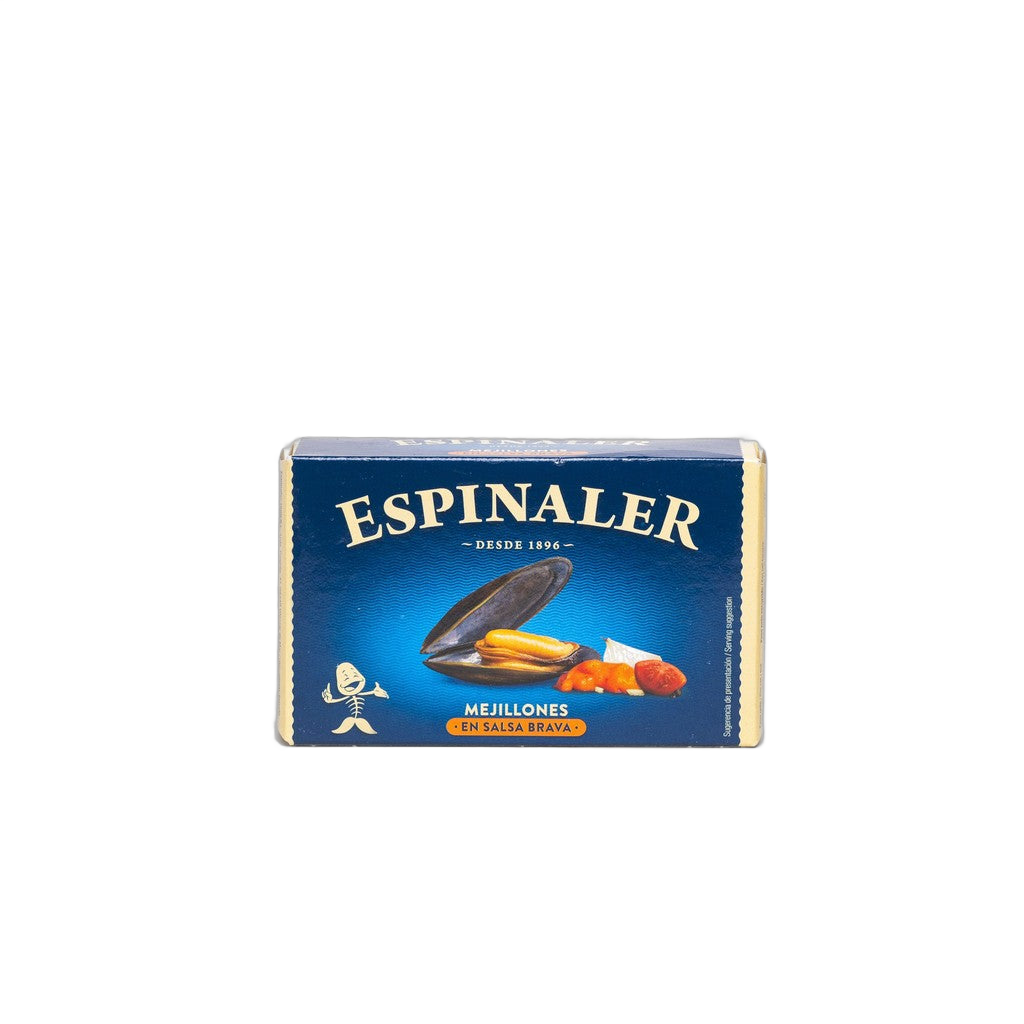 Espinaler Classic Mejillón Salsa Brava 20/30 - Comprar online en Grand Gourmet Caracas con delivery