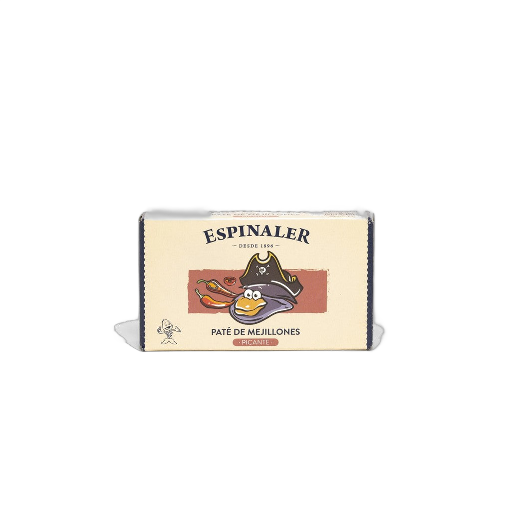 Espinaler Classic Paté Mejillón Picante - Comprar online en Grand Gourmet Caracas con delivery