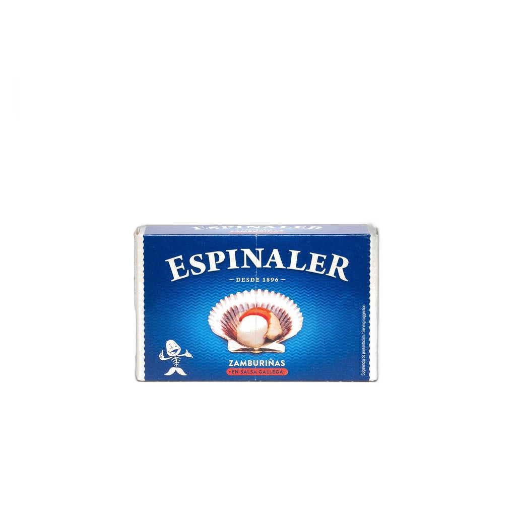 Espinaler Classic Zamburiñas A La Gallega 10/12 - Comprar online en Grand Gourmet Caracas con delivery