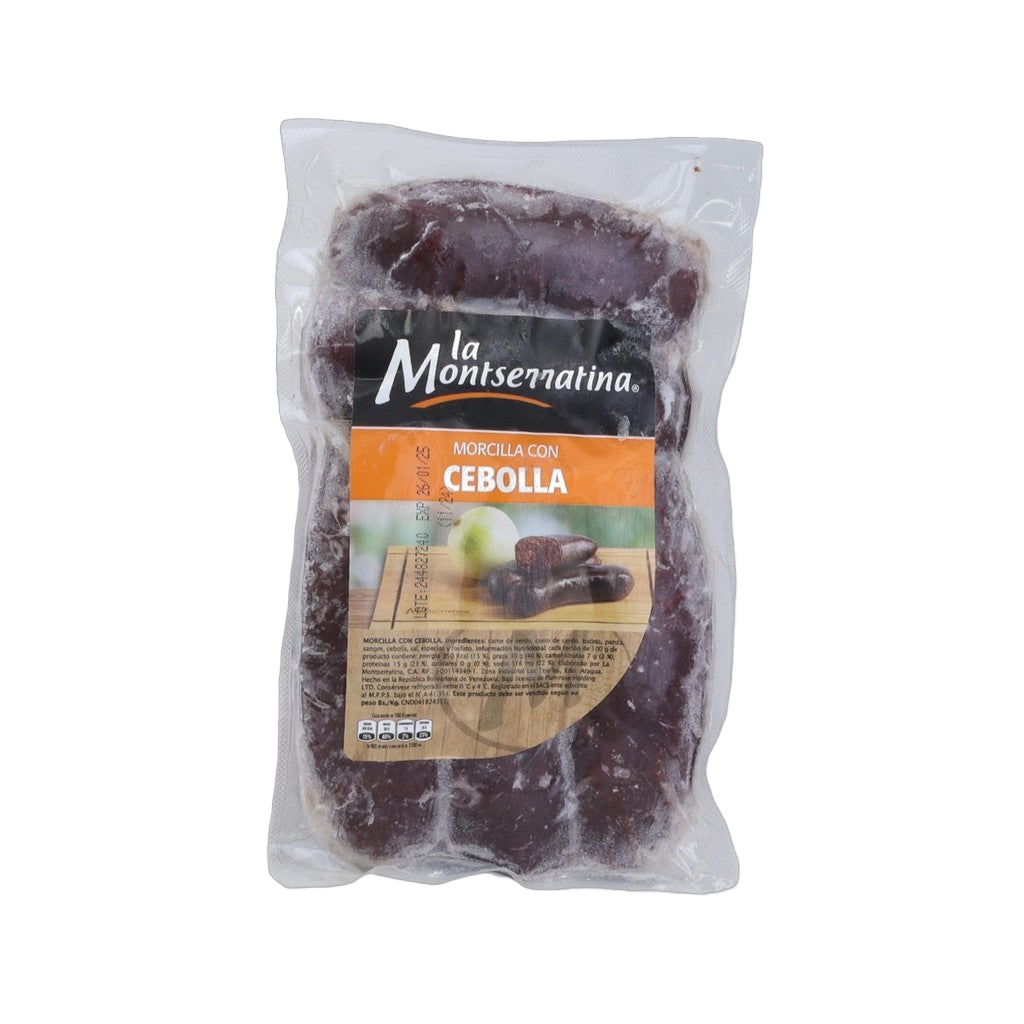 Montserratina Morcilla C/cebolla Und 450gr