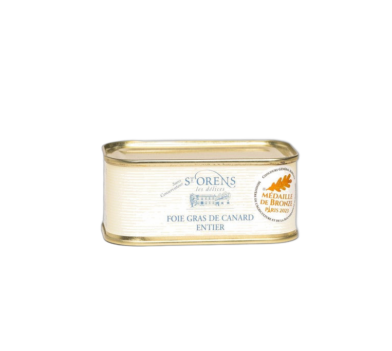 Saint Orens Foie Gras D Oca Intero Lata Rectangular 130g - Comprar online en Grand Gourmet Caracas con delivery