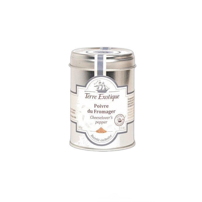 Terre Exotique Mezcla DE Pimientas Para Quesos 60g - Comprar online en Grand Gourmet Caracas con delivery