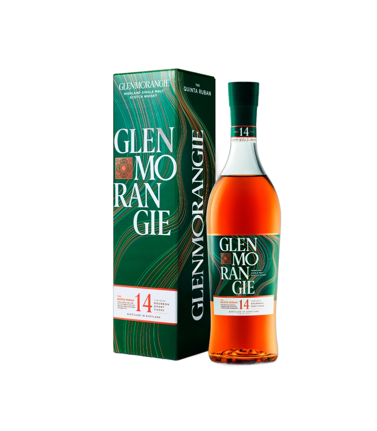 Whisky Glenmorangie Quinta Ruban 750ml - Comprar online en Grand Gourmet Caracas con delivery