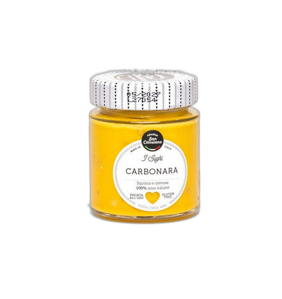 San Cassiano Carbonara Sauce 140g - Comprar online en Grand Gourmet Caracas con delivery