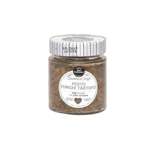San Cassiano Pesto Funghi E Tartufo 130g - Comprar online en Grand Gourmet Caracas con delivery