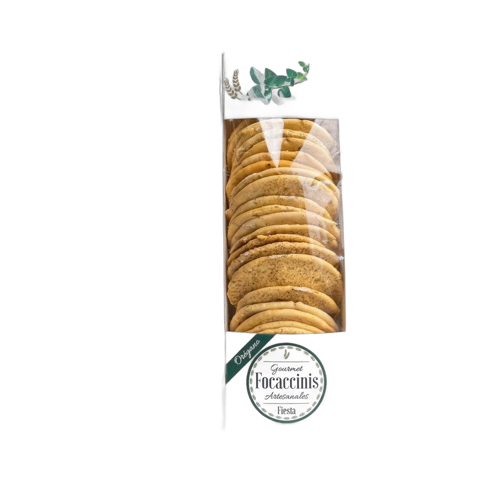 Focaccinis Fiesta Oregano 100 G - Comprar online en Grand Gourmet Caracas con delivery