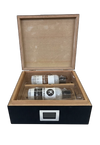 Humidor Clase Elegance Kingstoin Fibra de Carbono Cap 50