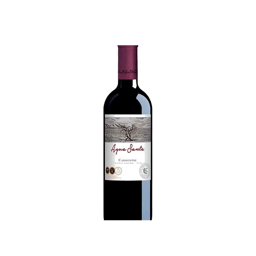 Agua Santa Carmenere 750ml - Disponible en Licorería Grand Gourmet Caracas