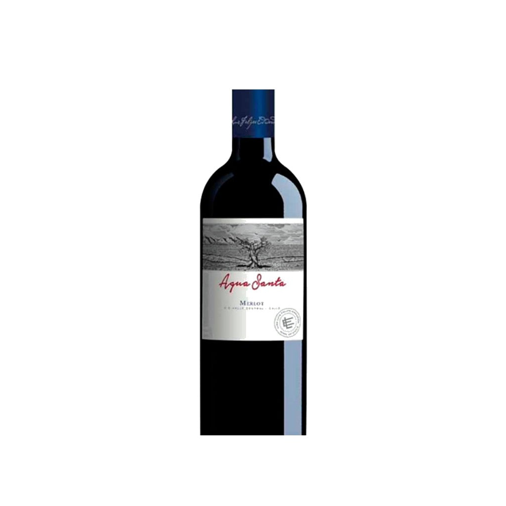 Agua Santa Merlot 750ml - Disponible en Licorería Grand Gourmet Caracas