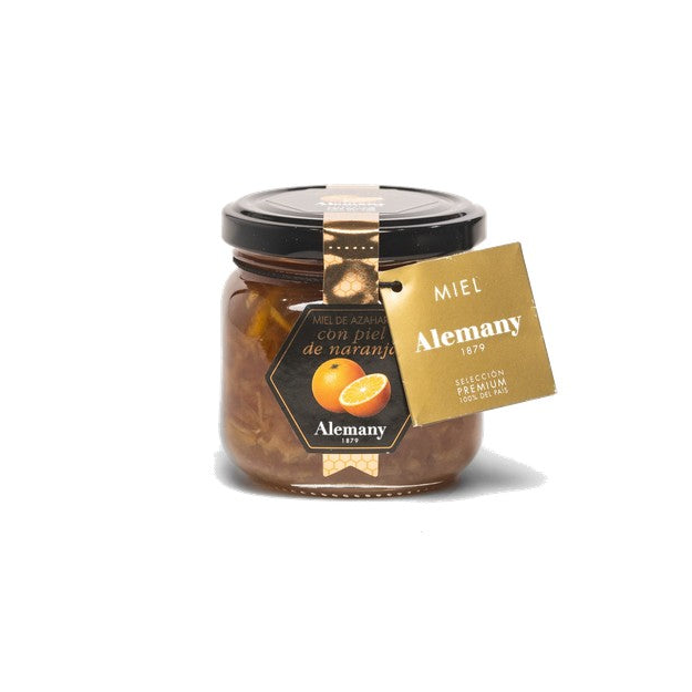 Alemany MIEL De Azahar Con PIEL De Naranja 250g - Comprar online en Grand Gourmet Caracas con delivery