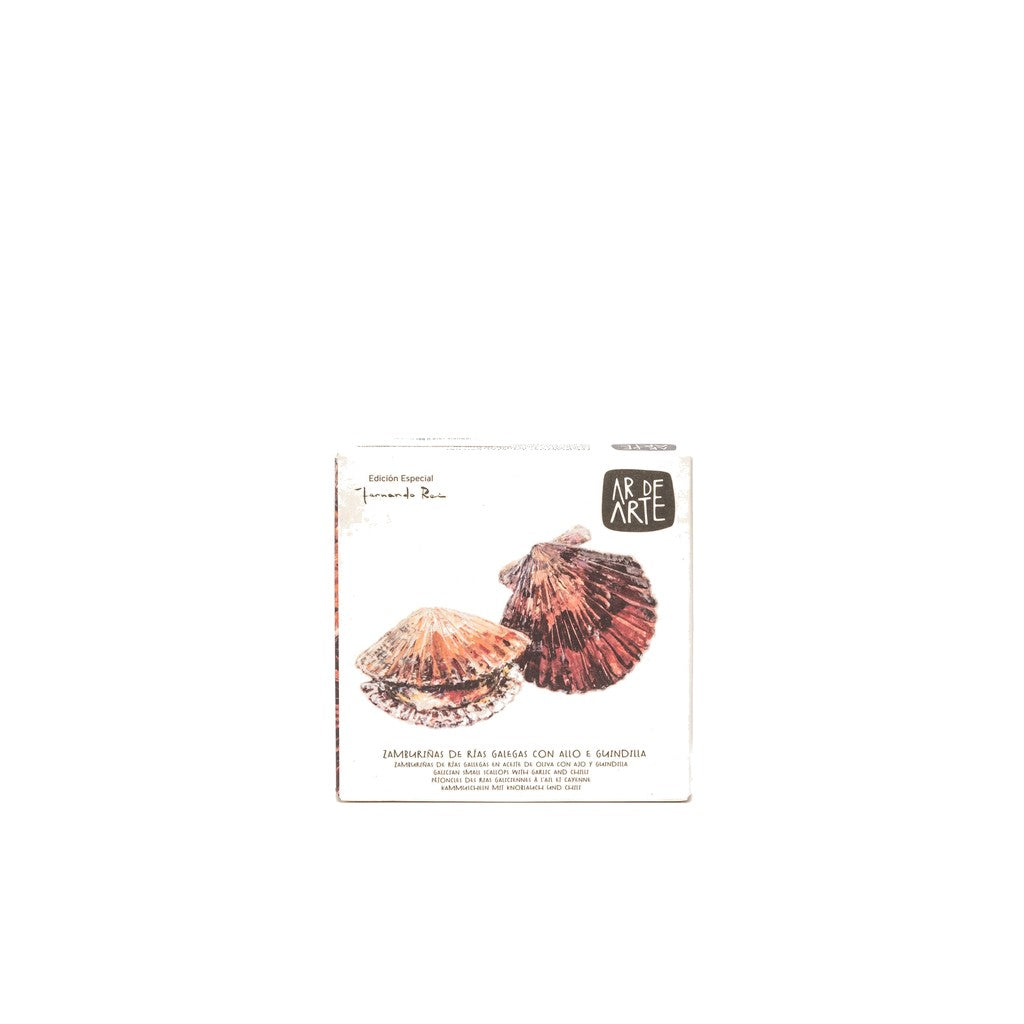 Ar De Art Zamburiñas Con Ajo Y Guindilla 110g - Comprar online en Grand Gourmet Caracas con delivery