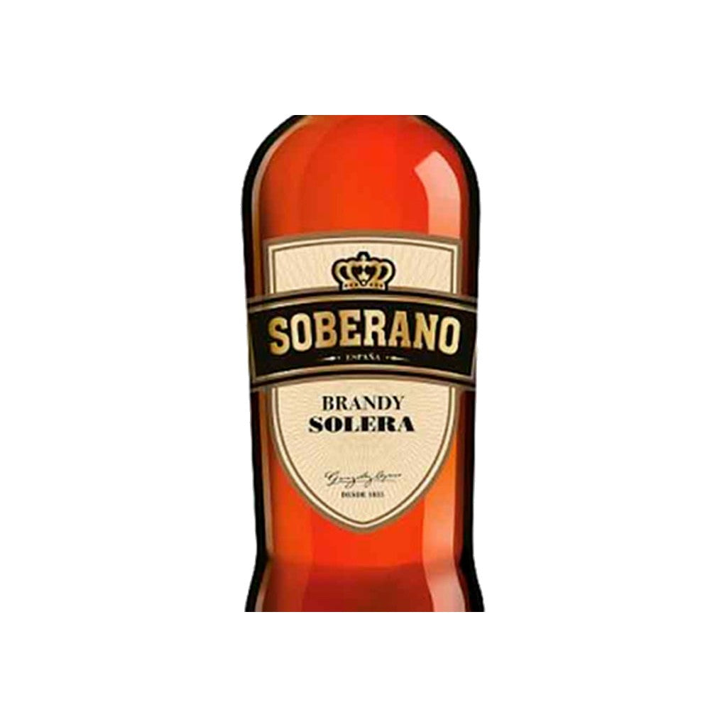 Brandy Soberano 700ml - Disponible en Licorería Grand Gourmet Caracas