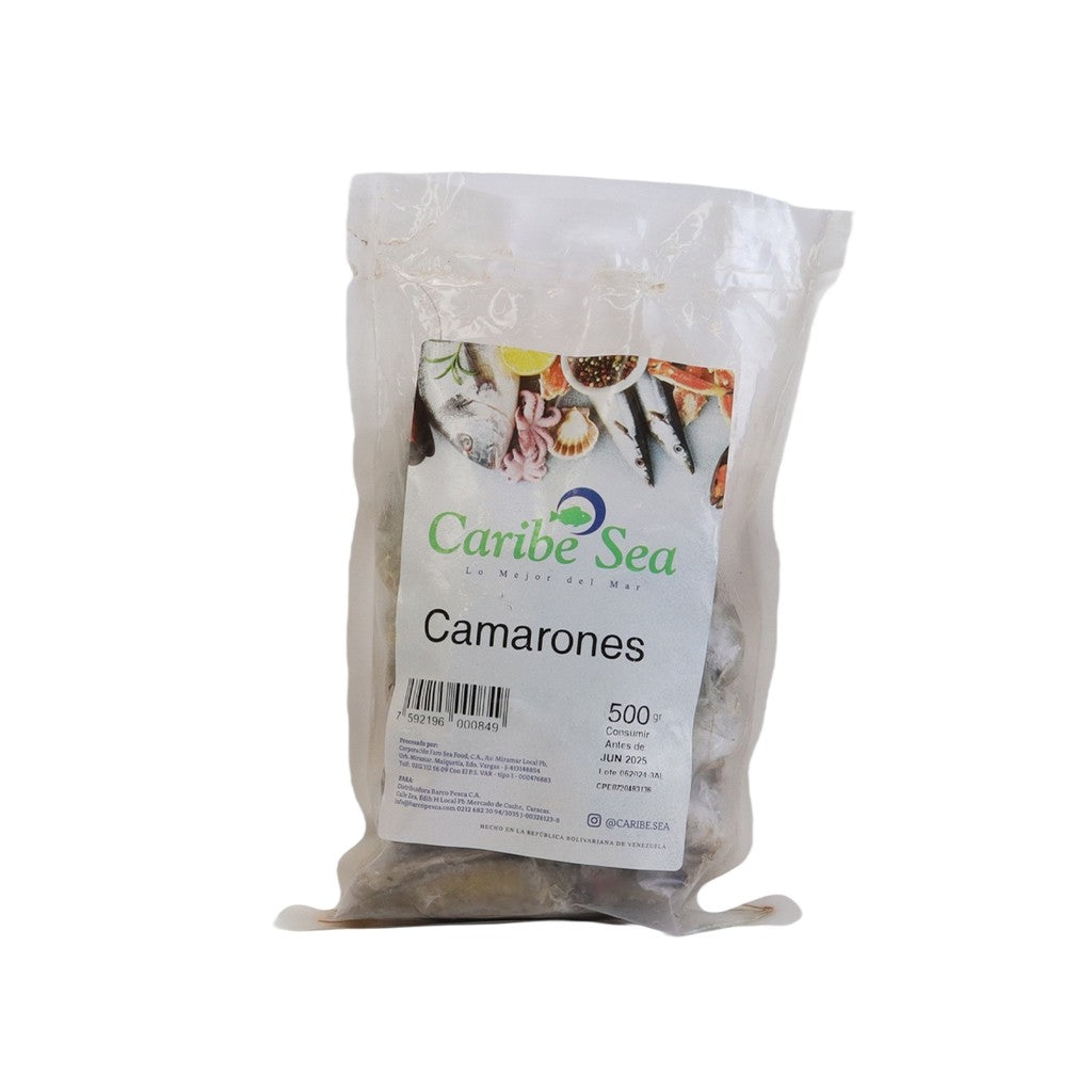Caribe Sea Camarones 500g - Disponible en Licorería Grand Gourmet Caracas