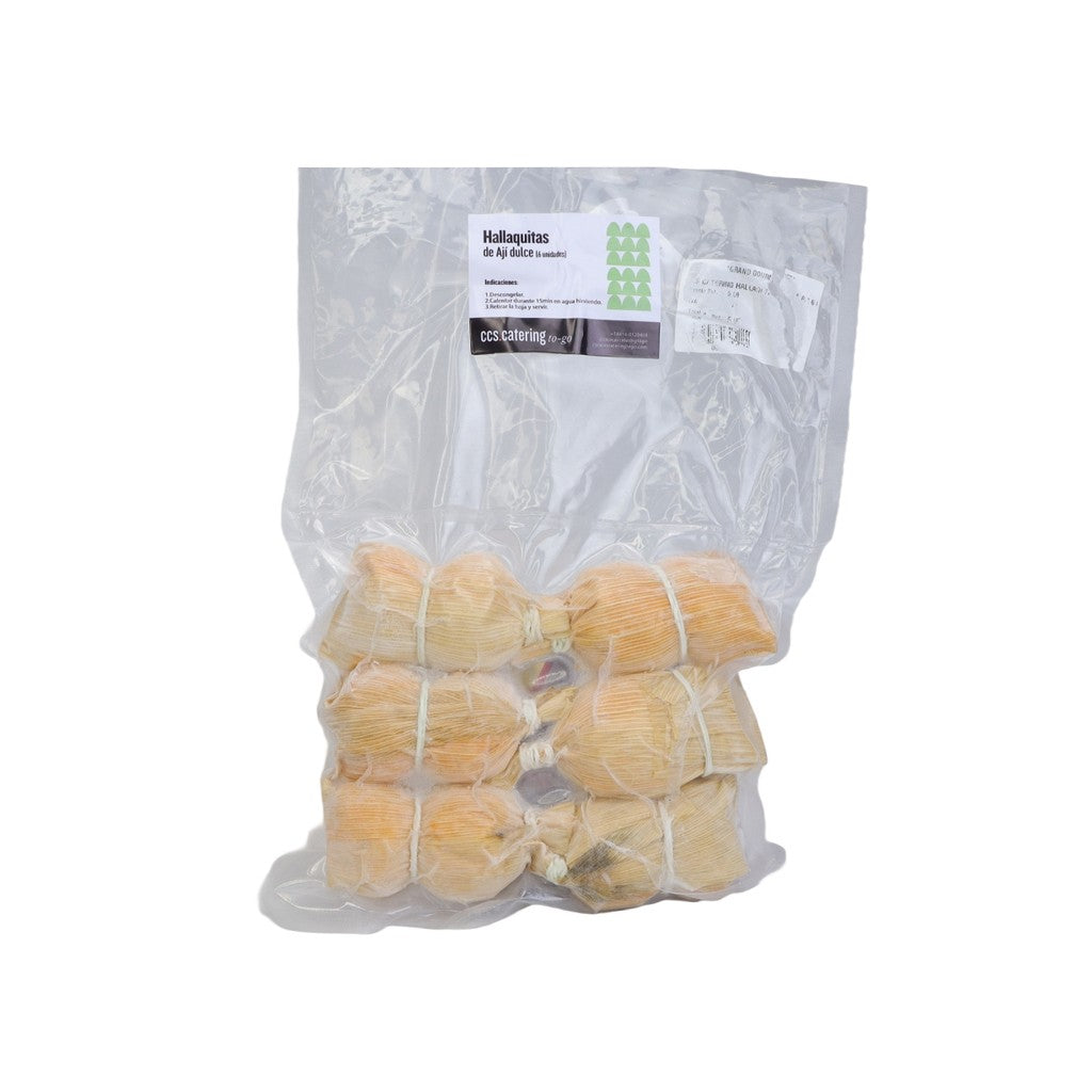 Ccs Catering Hallaquitas De Aji 6 Und - Disponible en Licorería Grand Gourmet Caracas