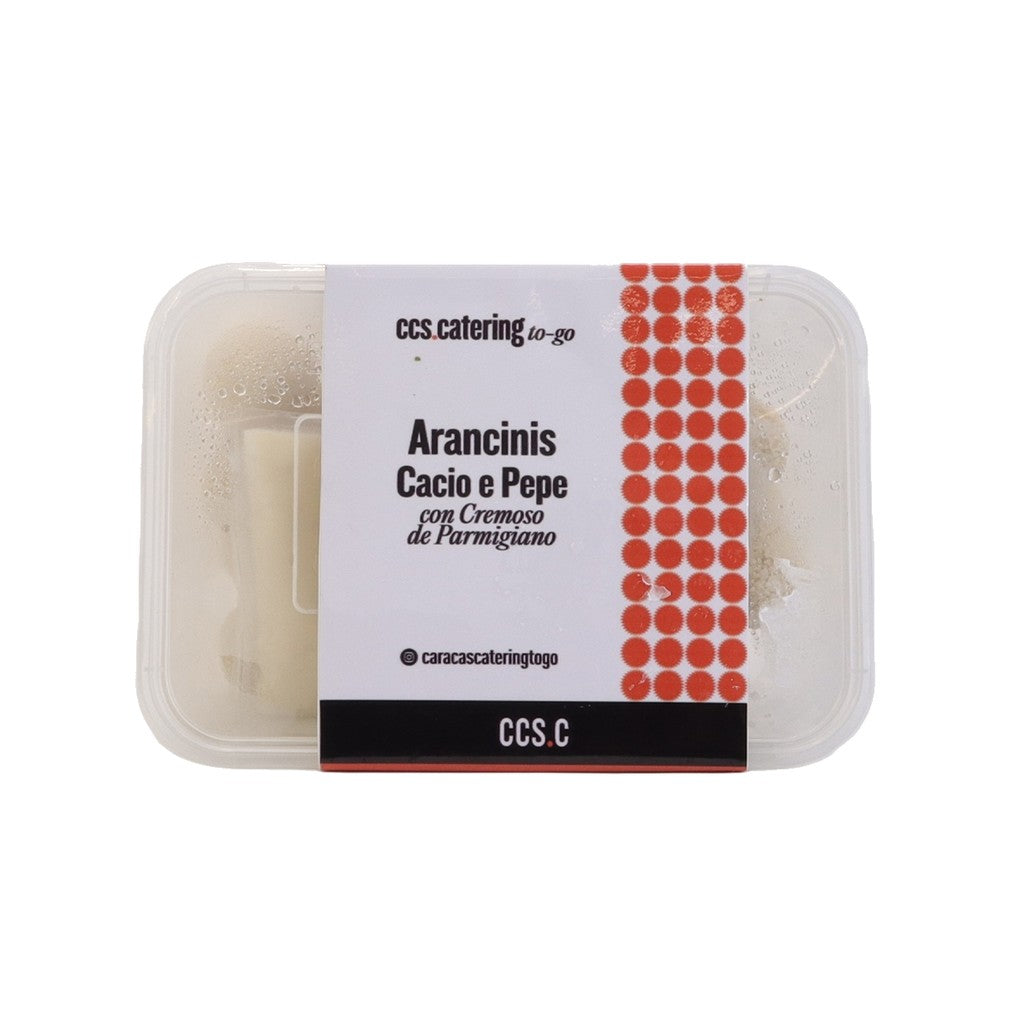Ccs.catering Arancinis Cacio E Pepe Con Cremoso De Parmigiano (25 Und) - Comprar online en Grand Gourmet Caracas con delivery