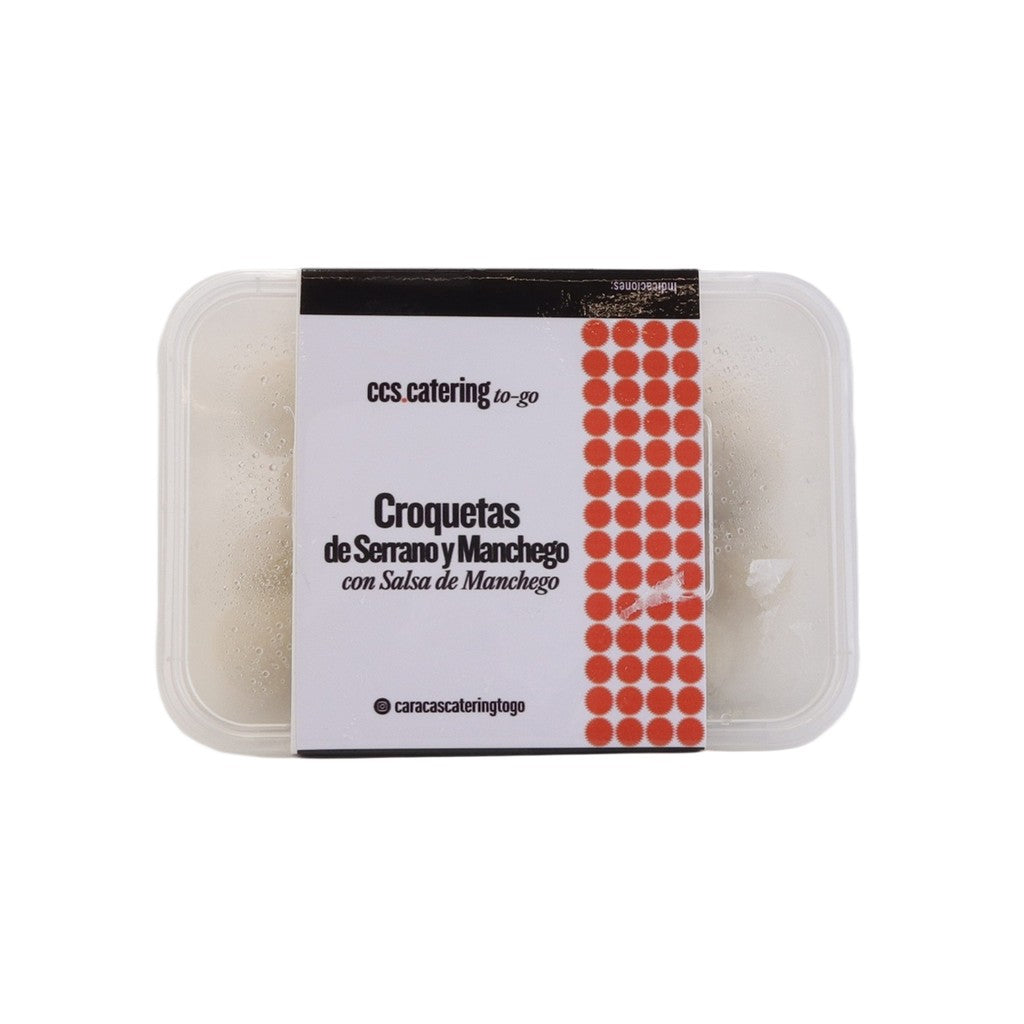 Ccs.catering Croquetas De Serrano Y Manchego Con Salsa De - Disponible en Licorería Grand Gourmet Caracas