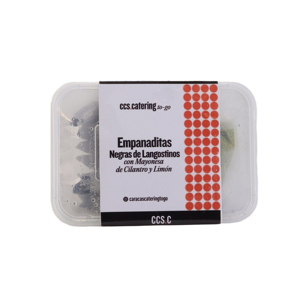 Ccs.catering Empanaditas Negras Con Mayonesa De Cilantro Y Limon (20 Und) - Disponible en Licorería Grand Gourmet Caracas