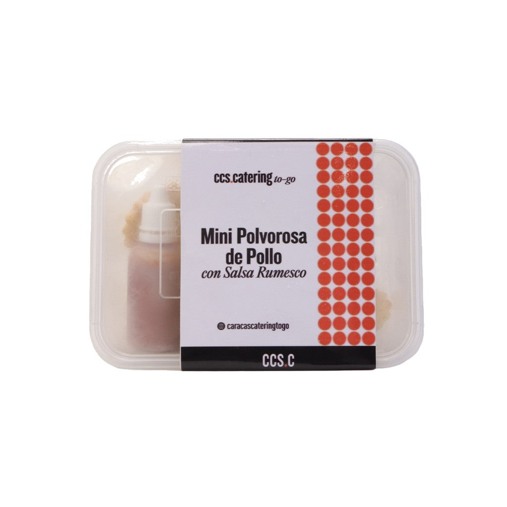 Ccs.catering Mini Polvorosas De Pollo + Salsa De Rumesco (10 Und) - Comprar online en Grand Gourmet Caracas con delivery