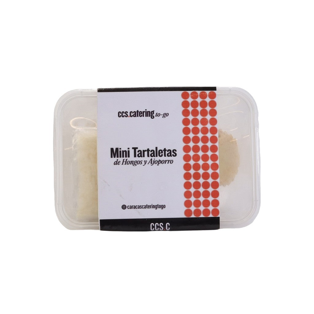 Ccs.catering Mini Tartaletas De Hongos Y Ajoporro (15 Und) - Comprar online en Grand Gourmet Caracas con delivery