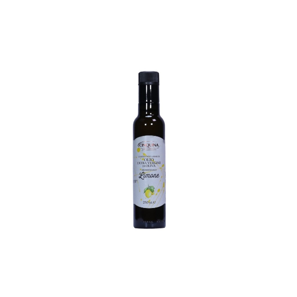 Cinquina Aceite De Oliva Aromatizado Con Limon 250ml - Disponible en Licorería Grand Gourmet Caracas